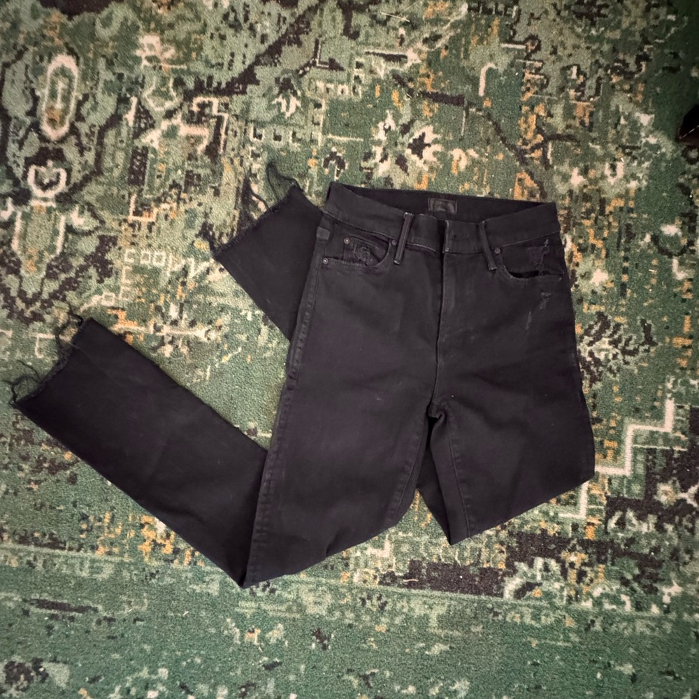 NWOT Mother Rascal Ankle Fray